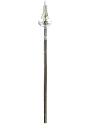 Collapsible 155cm Skull Spear Costume Weapon