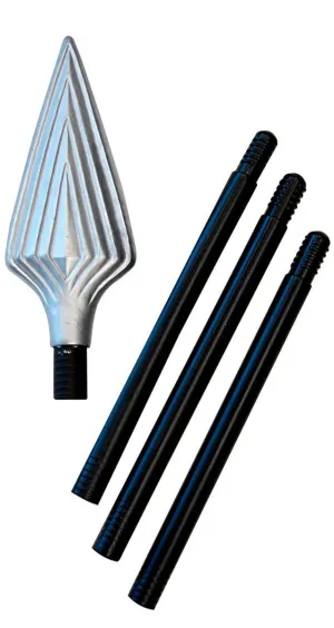 Collapsible Medieval Long Plastic Spear Weapon