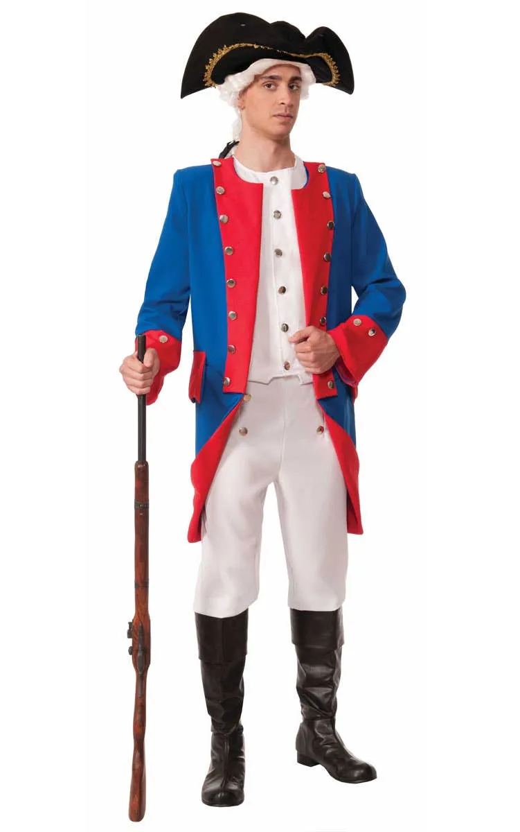 Colonial General Deluxe Mens Military Uniform Costume