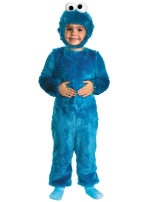 Comfy Sesame Street Cookie Monster Toddler Boys Costume