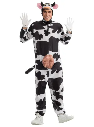 Comical Cow Mens Novelty Animal Costume