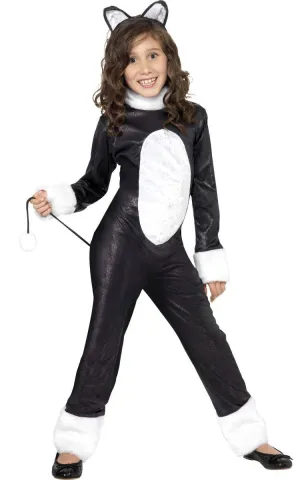 Cool Cat Girls Fancy Dress Costume