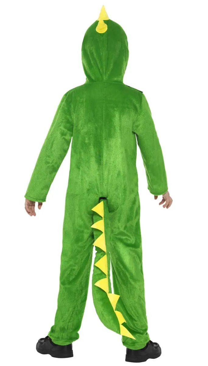 Cool Green Crocodile Boys Animal Onesie Costume