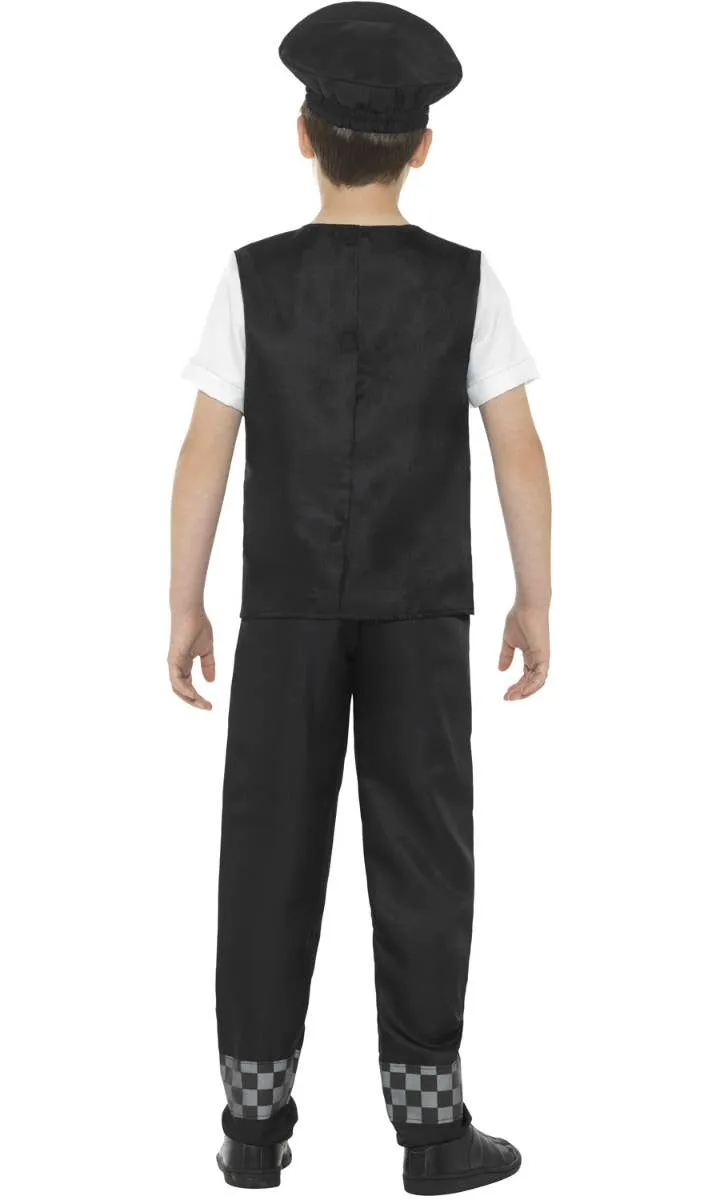 Cop Officer Boys Fancy Dress Police Costume