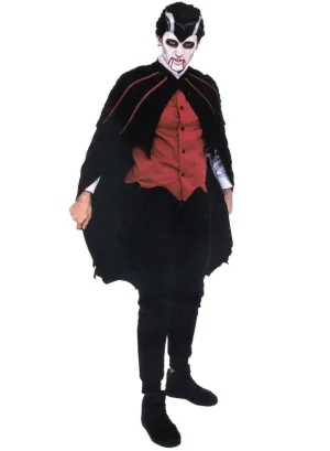 Count Dracula Mens Classic Vampire Halloween Costume