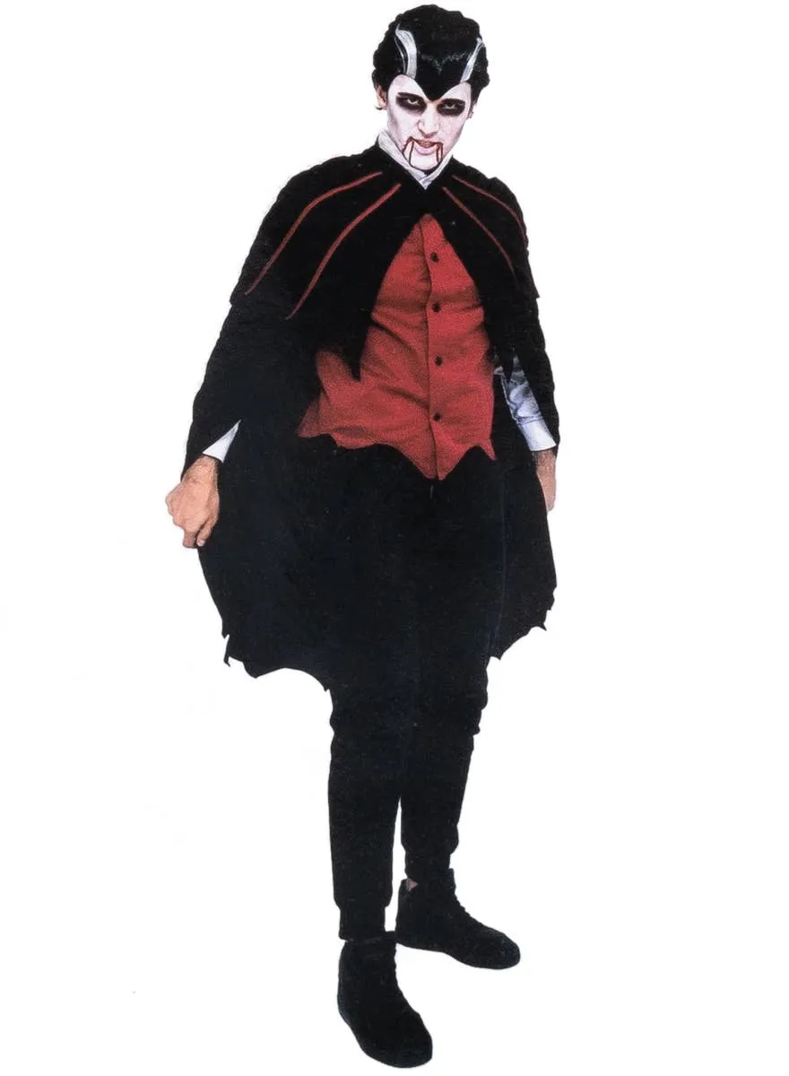Count Dracula Mens Classic Vampire Halloween Costume