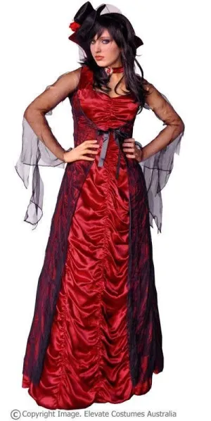 Countess of Darkness Womens Vampire Halloween Costume