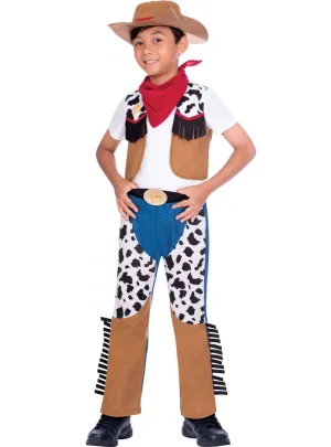 Courageous Cowboy Boys Western Dress Up Costume