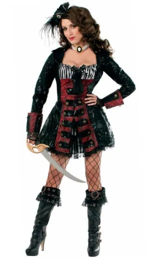 Couture Pearl Womens Pirate Costume