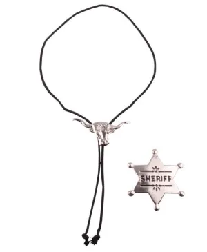 Cowboy Sheriff Accessory Set