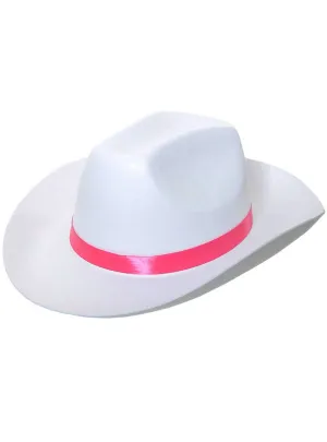 Cowgirl Barbie Inspired White Costume Hat