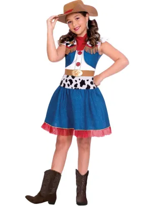 Cowgirl Cutie Girls Western Dress Up Costume