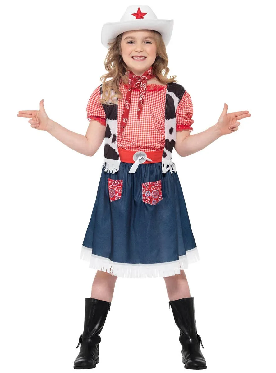 Cowgirl Sweetie Girls Wild West Costume