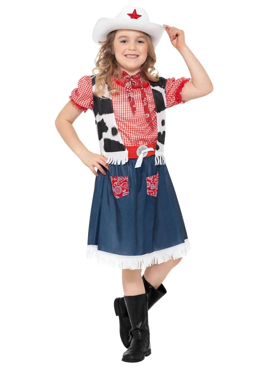Cowgirl Sweetie Girls Wild West Costume