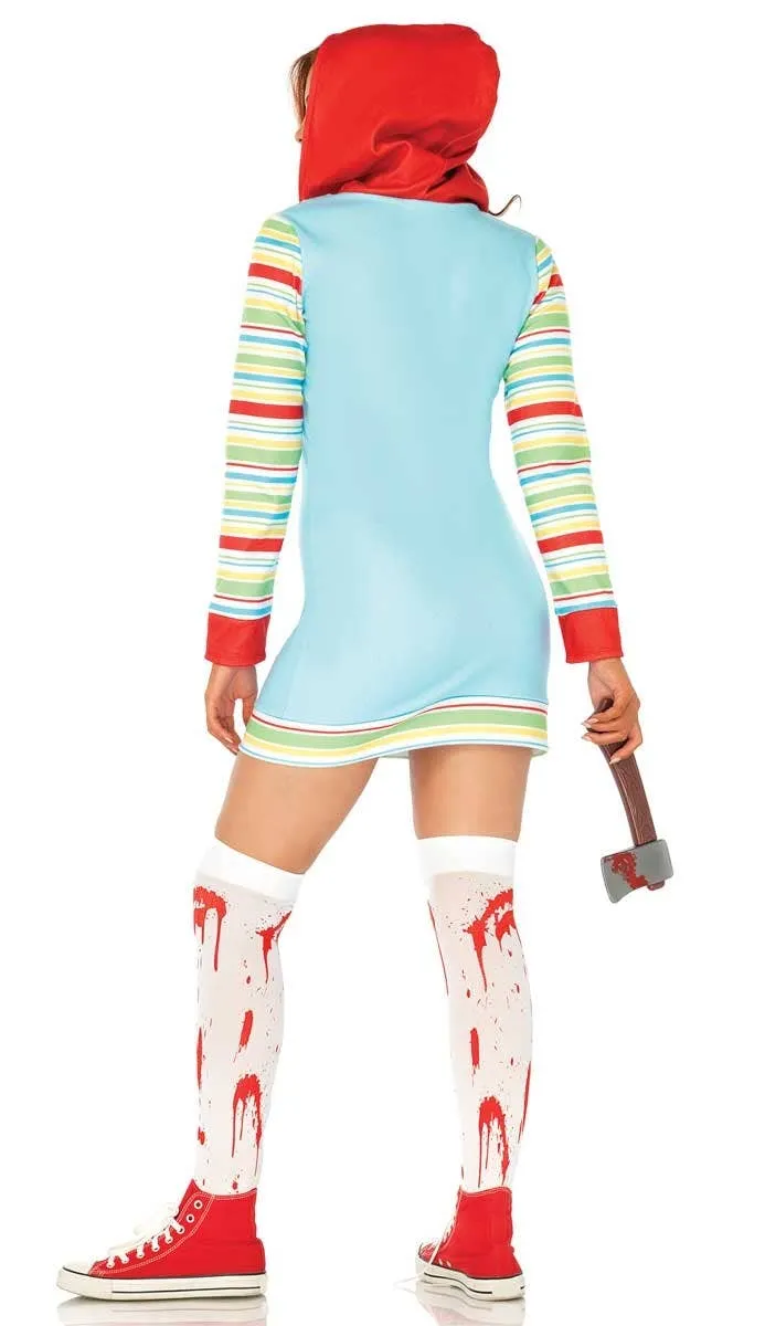 Cozy Killer Doll Womens Halloween Costume