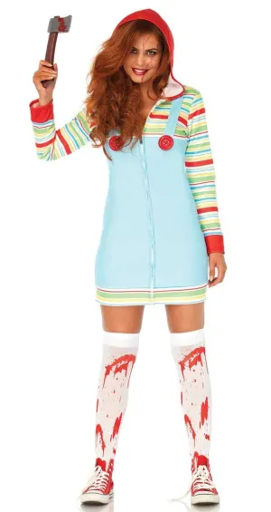 Cozy Killer Doll Womens Halloween Costume