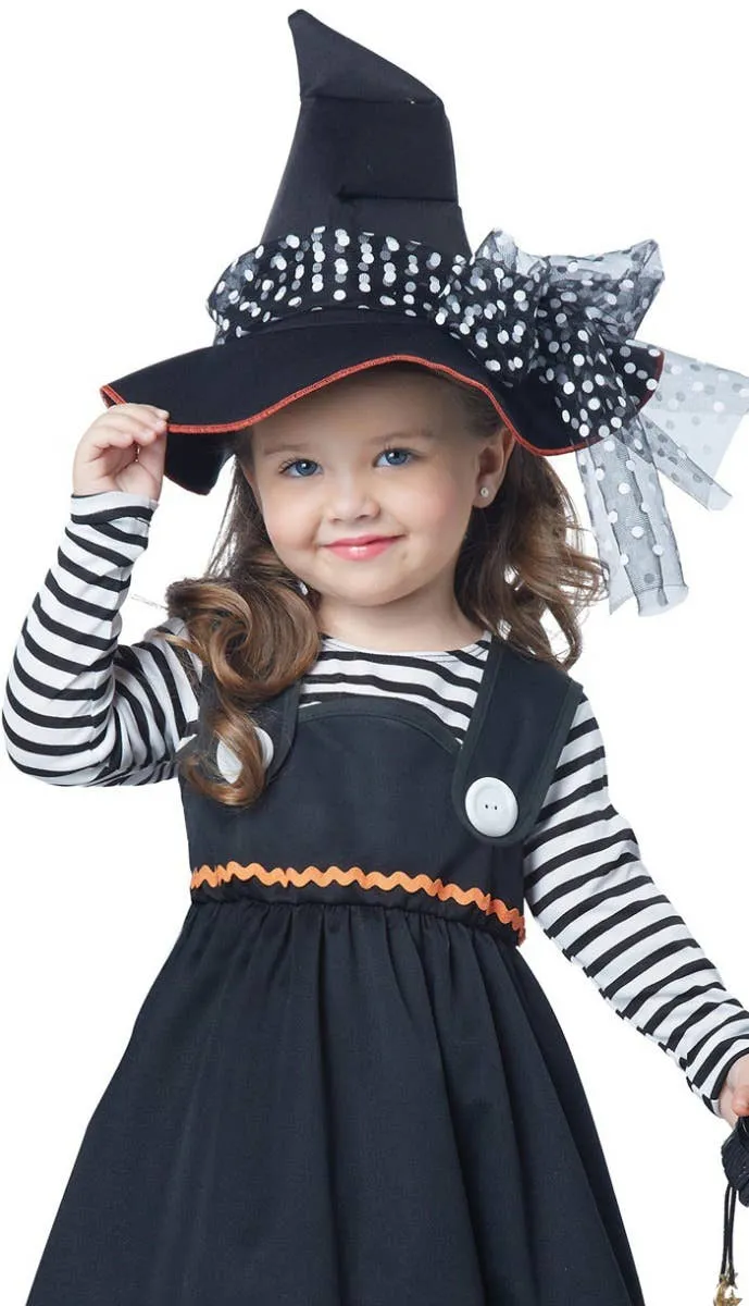 Crafty Little Witch Toddler Girls Halloween Costume