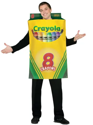 Crayola Box Adults Novelty Dress Up Costume