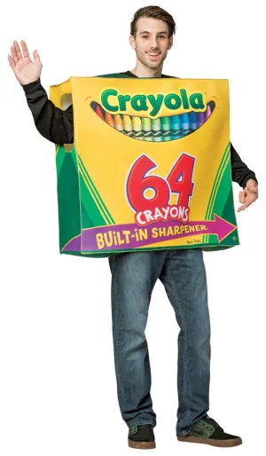 Crayola Crayon Box Adults Costume