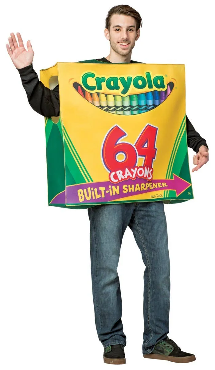 Crayola Crayon Box Adults Costume