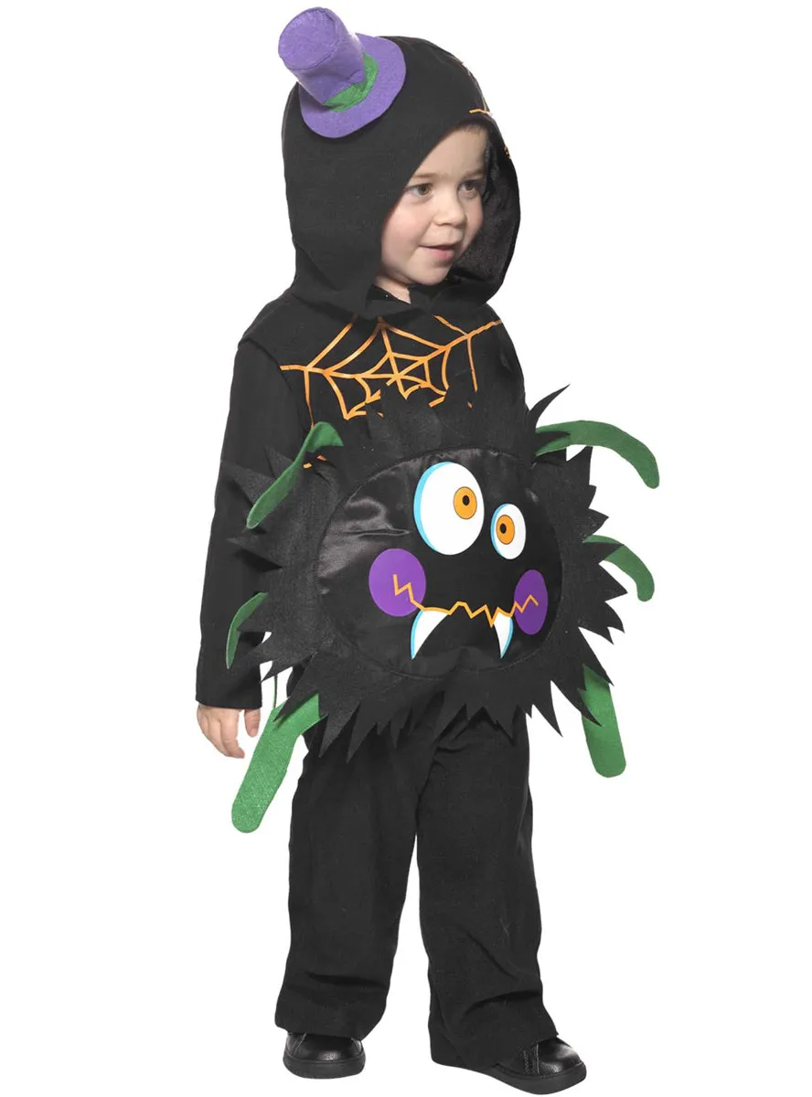 Crazy Black Spider Toddler Halloween Costume