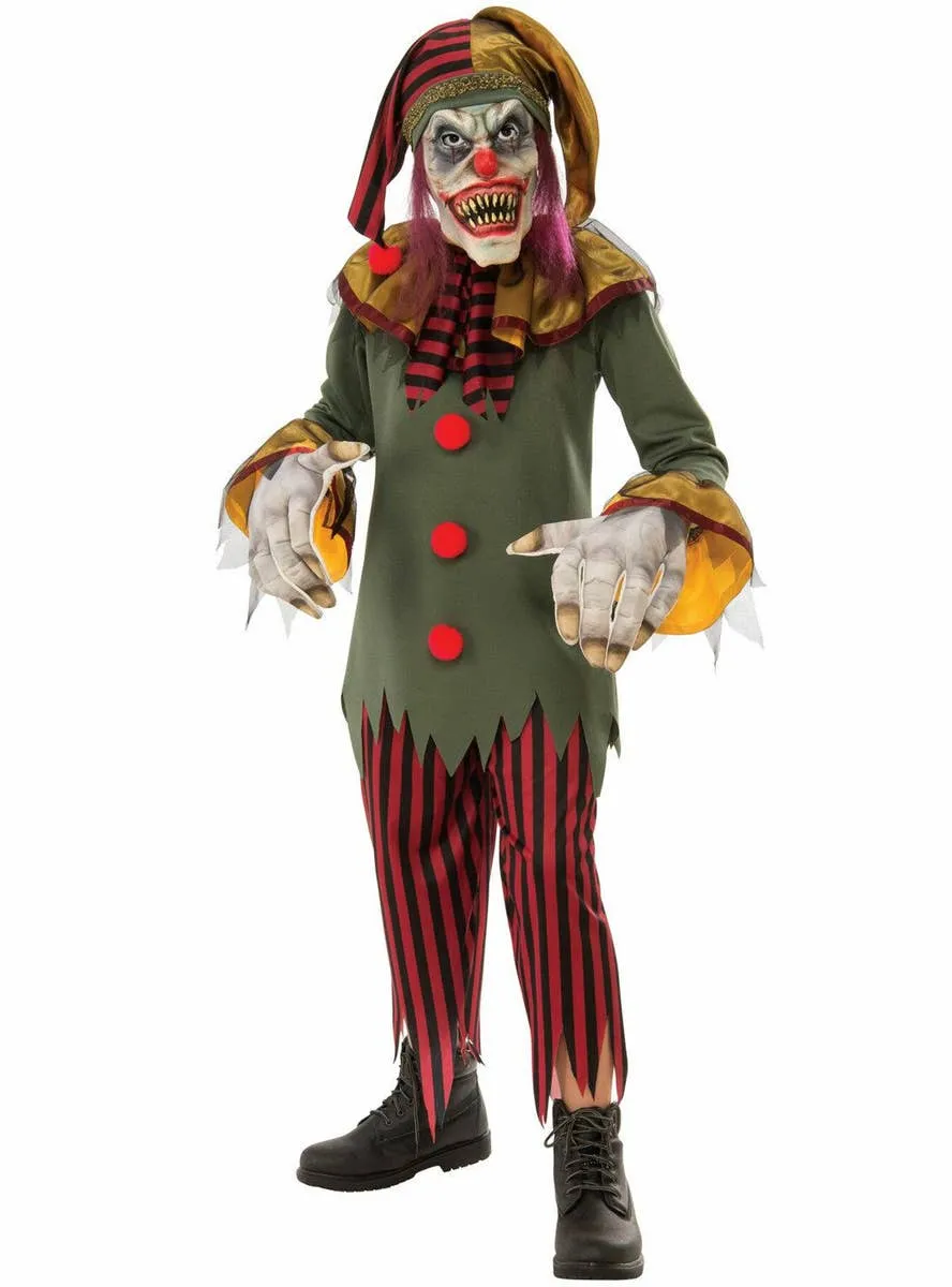 Crazy Clown Boys Halloween Costume