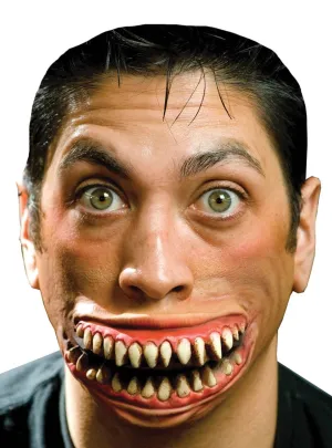 Crazy Grin Halloween Prosthetic