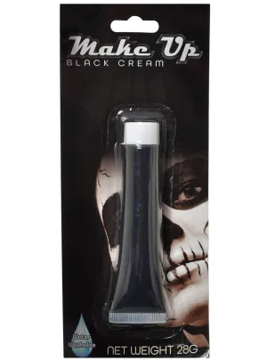 Cream Black Face Paint Costume Makeup
