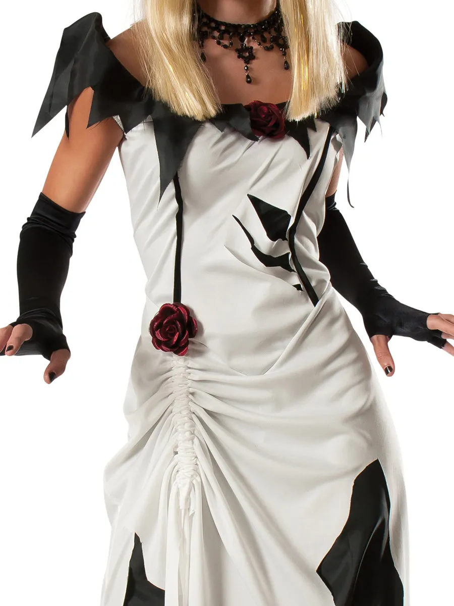 Creeping Beauty Womens Halloween Fancy Dress Costume