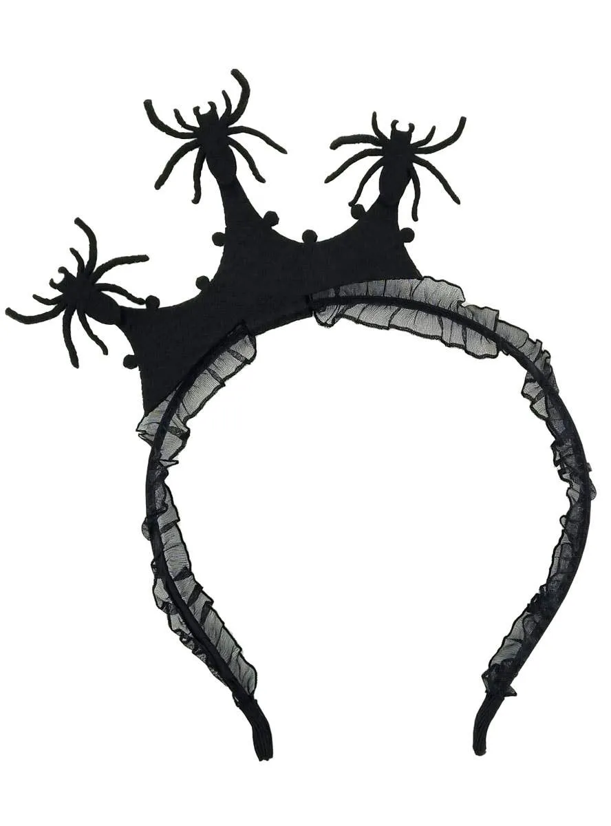 Creepy Black Spiders Halloween Costume Headband