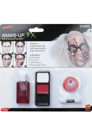Creepy Eyeball Zombie Special Effects Makeup Kit