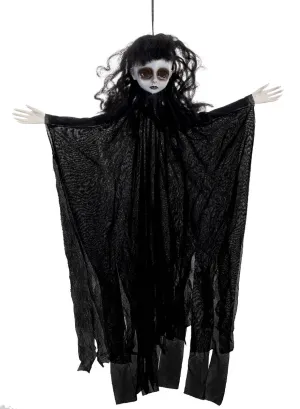 Creepy Ghost Doll Girl Hanging Halloween Decoration