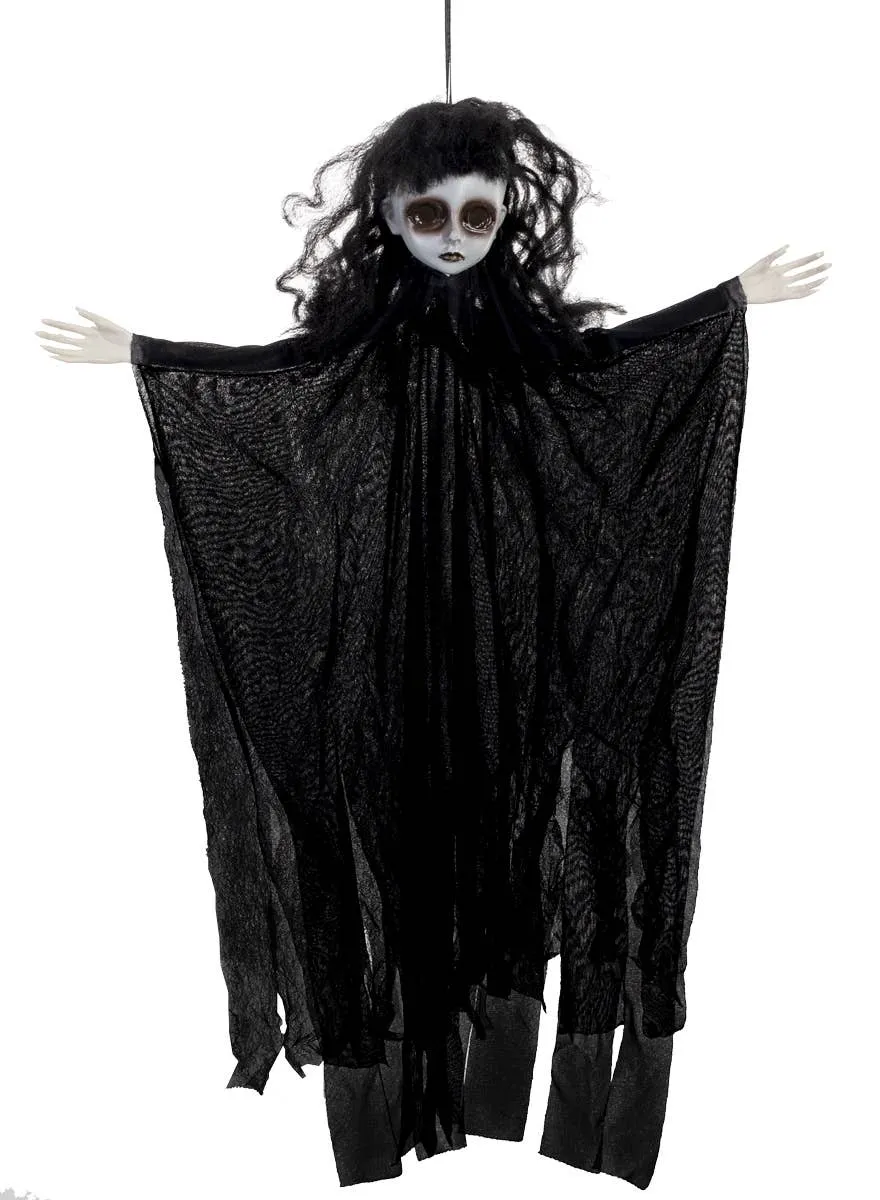 Creepy Ghost Doll Girl Hanging Halloween Decoration