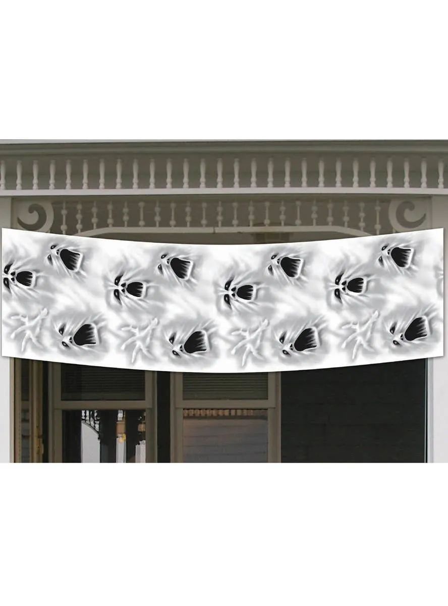 Creepy Ghost Face Hanging Halloween Party Decoration