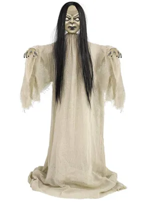Creepy Girl Standing Halloween Decoration