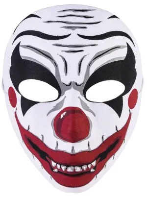 Creepy Horror Clown Halloween Costume Mask