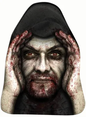 Creepy Peeper Lurking Zombie Halloween Window Decoration