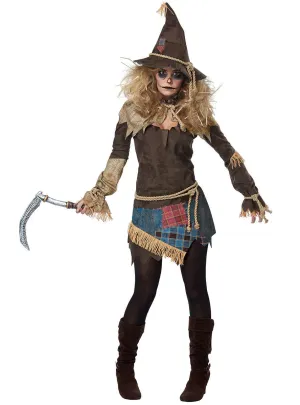 Creepy Scarecrow Womens Halloween Costume