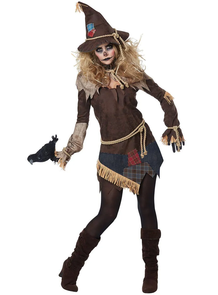 Creepy Scarecrow Womens Halloween Costume