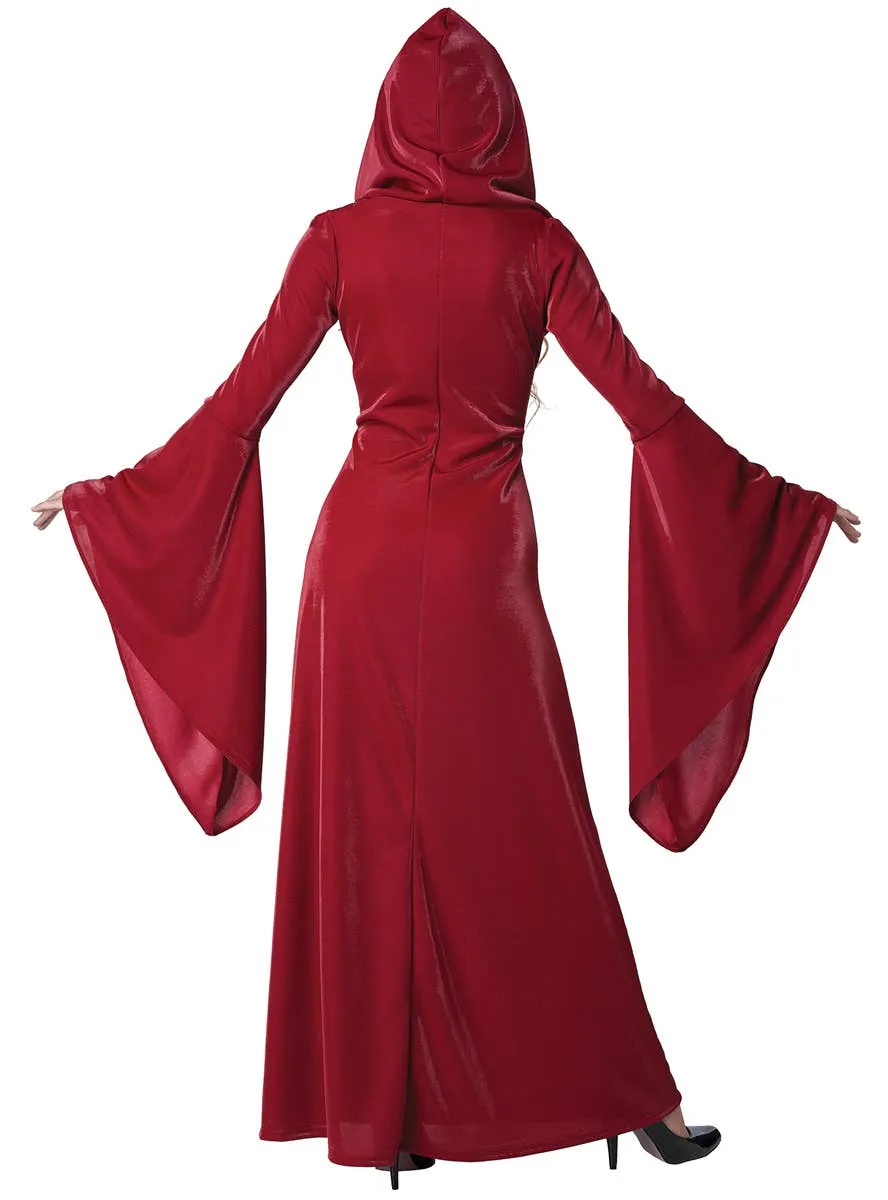 Crimson Red Priestess Womens Halloween Costume