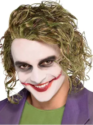 Curly Green Mens Joker Inspired Costume Wig
