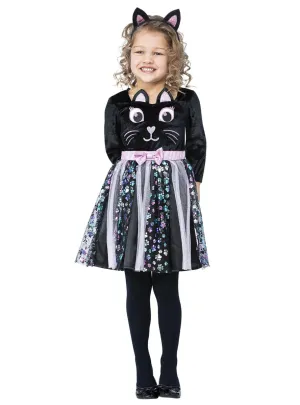 Cute Black Cat Girls Halloween Tutu Costume