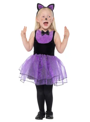 Cute Cat Toddler Girls Halloween Costume