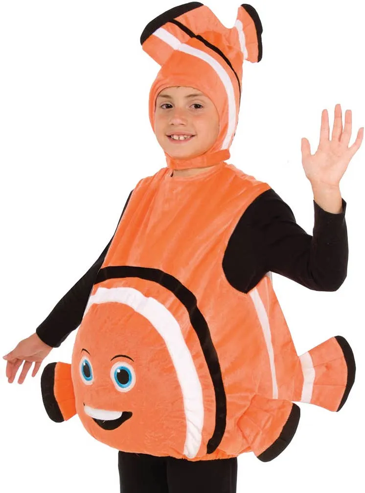 Cute Clown Fish Kids Nemo Dress Up Costume