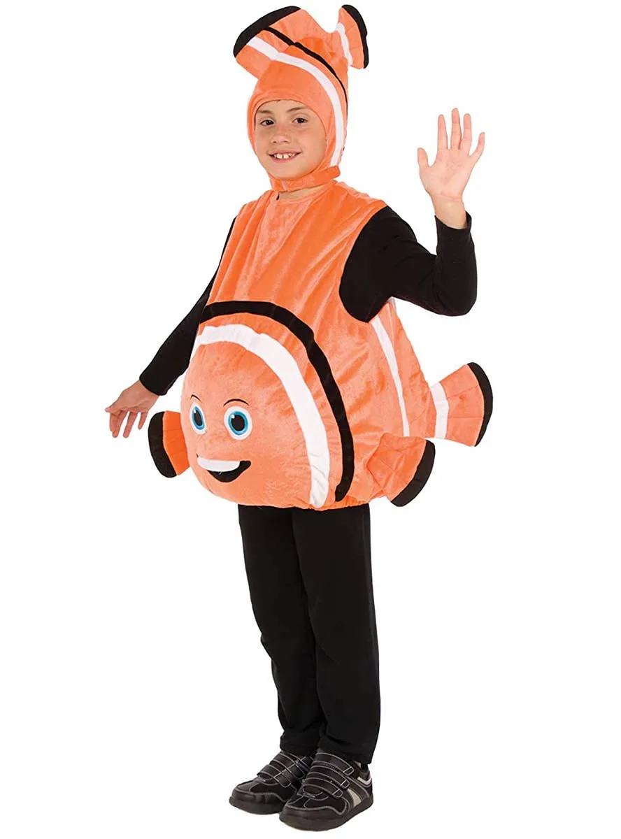 Cute Clown Fish Kids Nemo Dress Up Costume