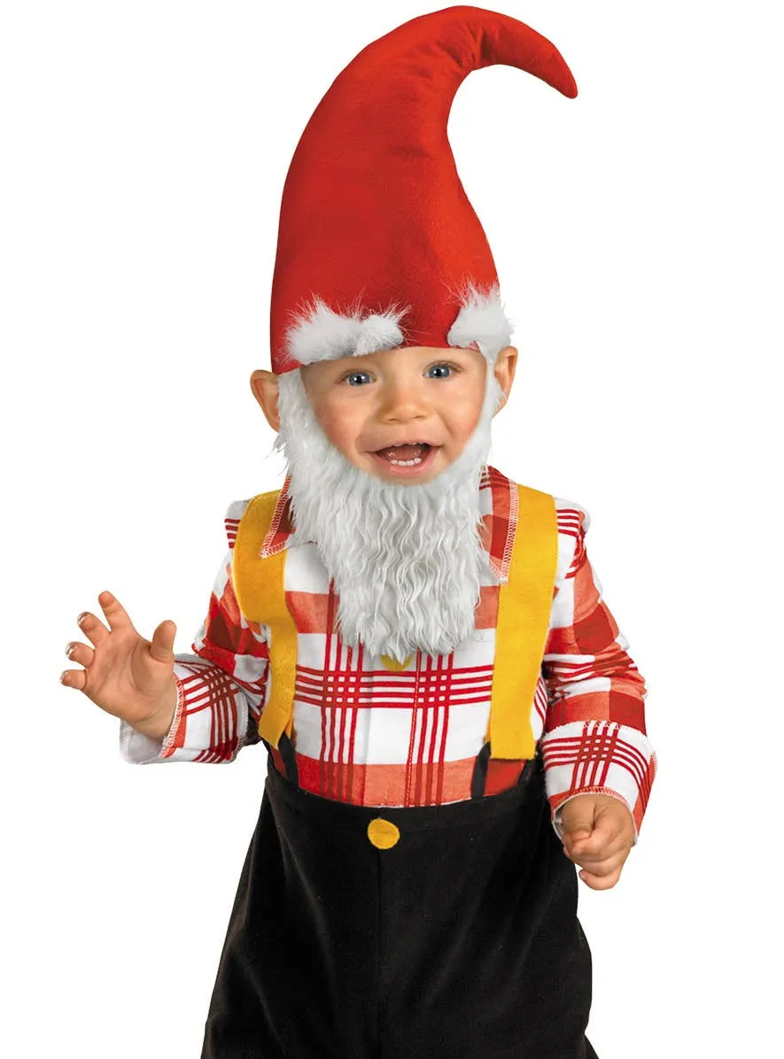 Cute Garden Gnome Infant Boys Costume