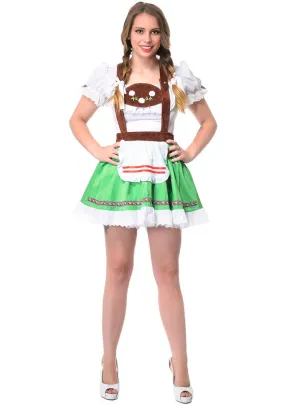 Cute German Beer Wench Womens Oktoberfest Costume