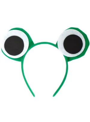Cute Green Frog Eyes Kids Costume Headband