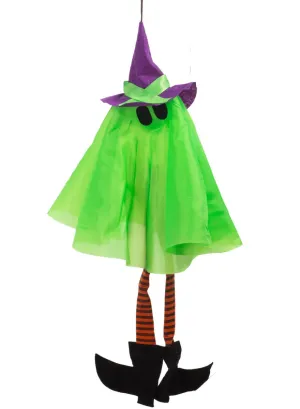 Cute Green Ghost Child Friendly Halloween Decoration