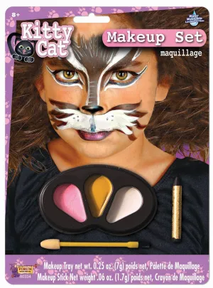 Cute Kitty Cat Face Paint Makeup Set